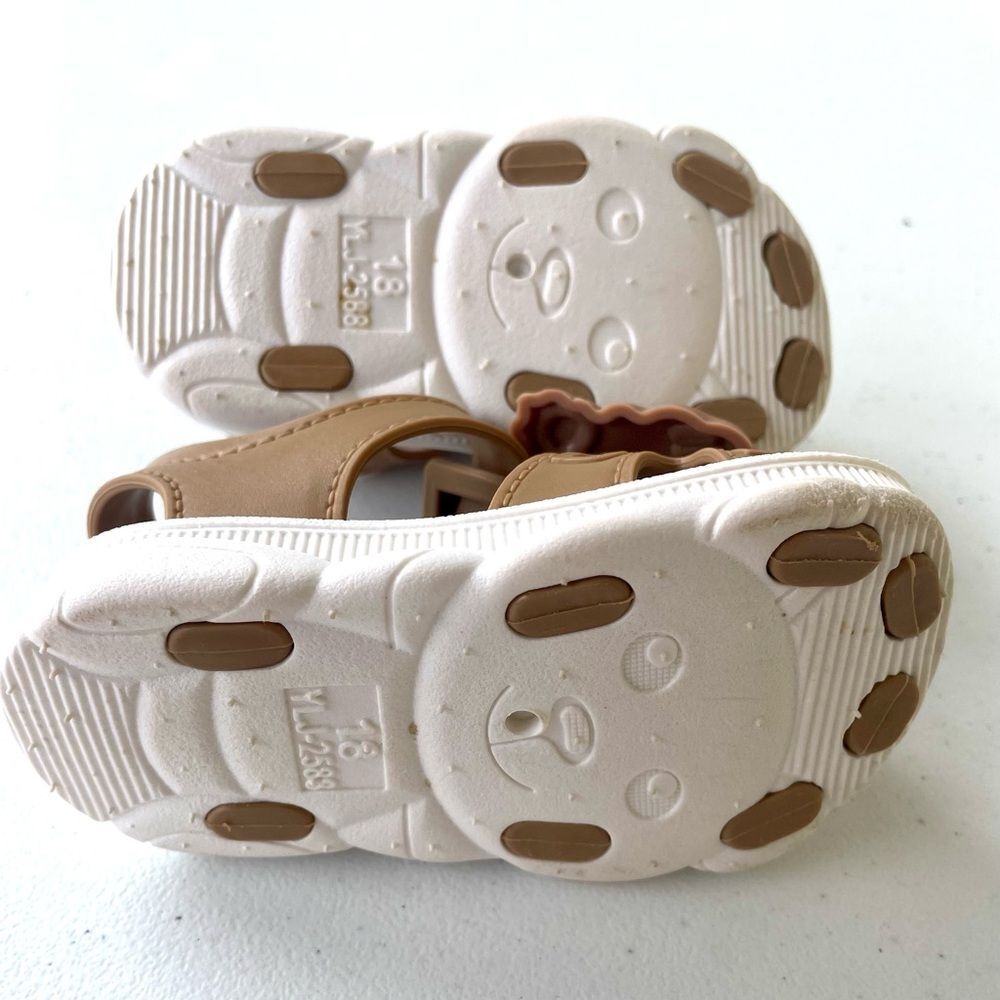 Baby Bear Sandals Size 18 Cute Summer Toddler Shoes - Picture 4 of 5